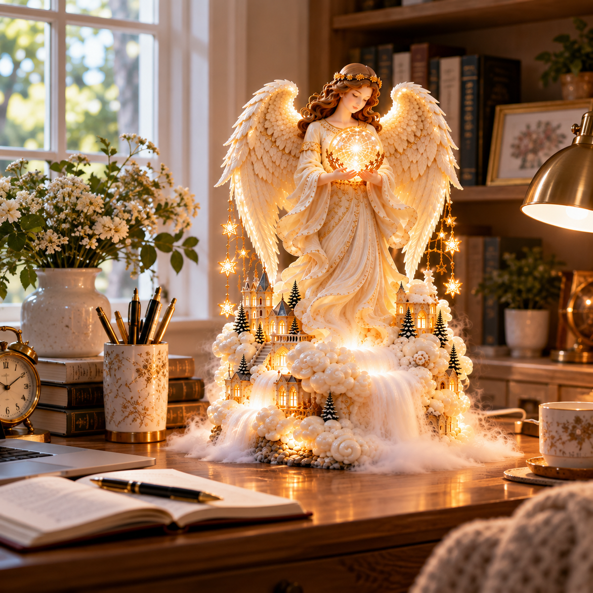👼✨ 50% OFF – Angel of Heaven™ | Guardian Angel Mist Night Light  💛