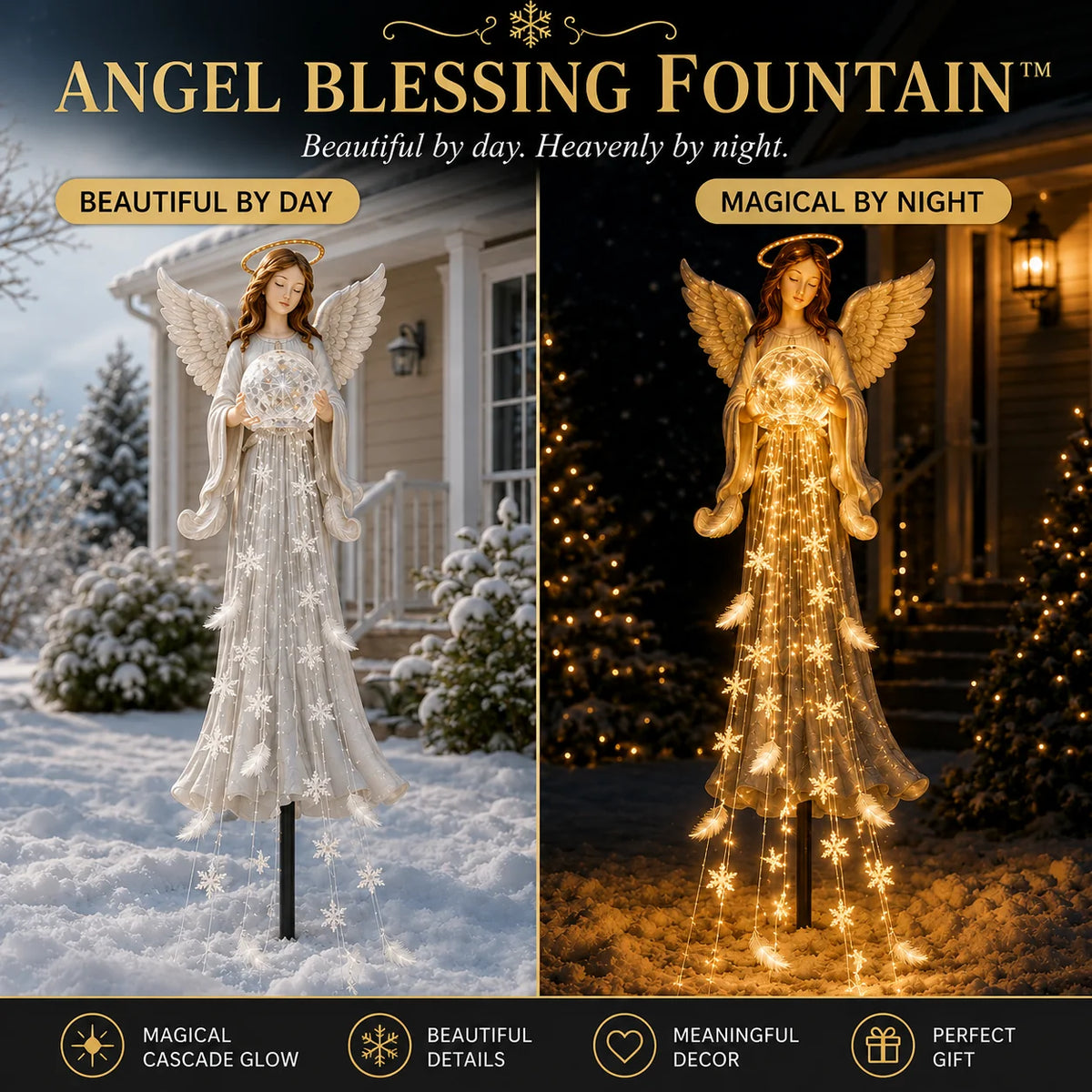 👼✨  Angel Remembrance Garden Light
