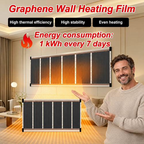 🔥 Far-Infrared Ceramic Wall Heater – Fast Warmth, Quiet Comfort