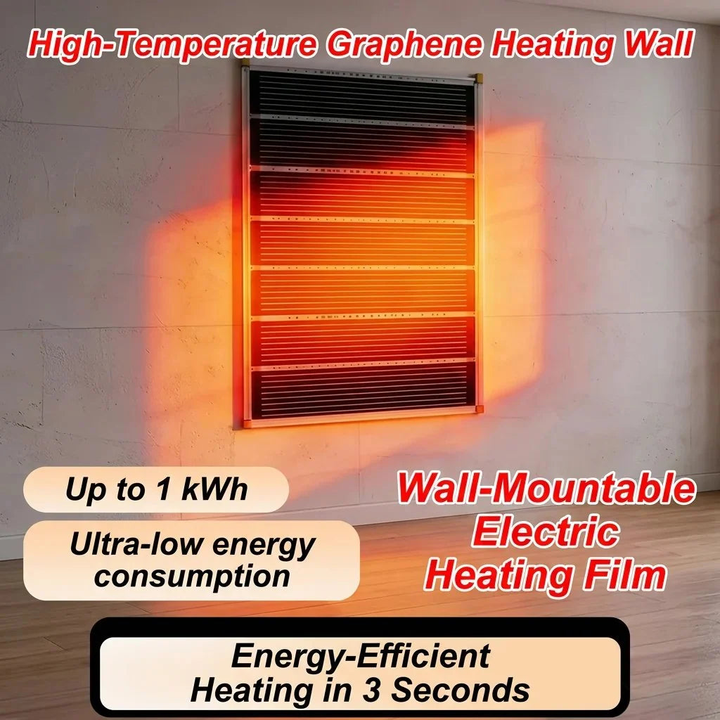 🔥 Far-Infrared Ceramic Wall Heater – Fast Warmth, Quiet Comfort