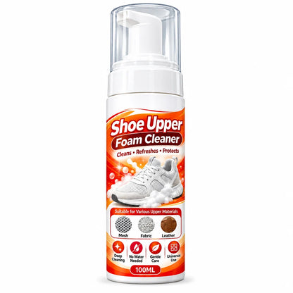 Rinse-Free Multi-Surface Shoe Foam Cleaner⏳