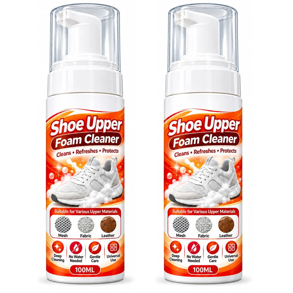 Rinse-Free Multi-Surface Shoe Foam Cleaner⏳