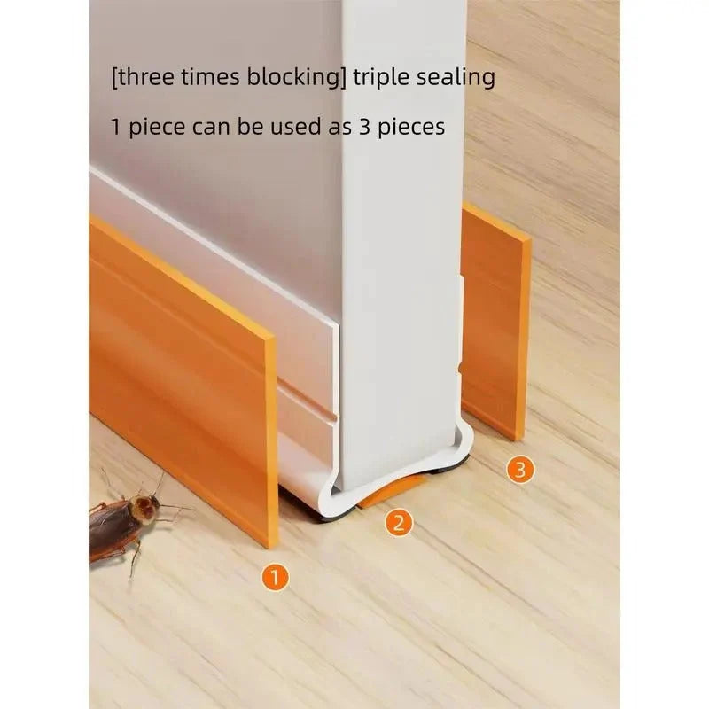 Dovemead™ Triple Seal Under Door Draft Stopper