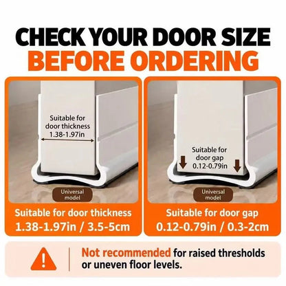 Dovemead™ Triple Seal Under Door Draft Stopper