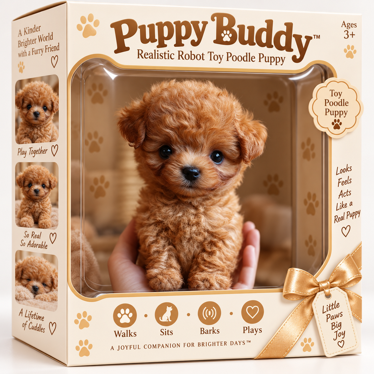 🎄49% OFF🐕🐾 Golden Buddy™ Realistic Robot Golden Retriever Puppy