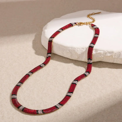 Serpent Statement Necklace – A Symbol of Mystery & Power