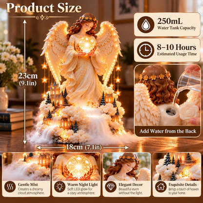 🔥 Last Day 50% Off 🔥 – Angel of Heaven Guardian Angel Mist Night Light