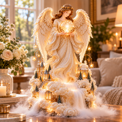 👼✨ 50% OFF – Angel of Heaven™ | Guardian Angel Mist Night Light  💛